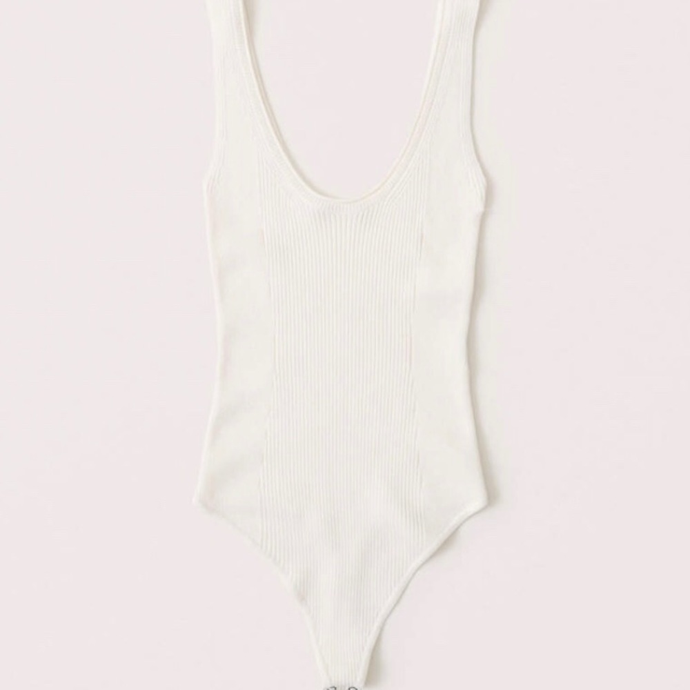 Abercrombie Scoopneck Knit Bodysuit